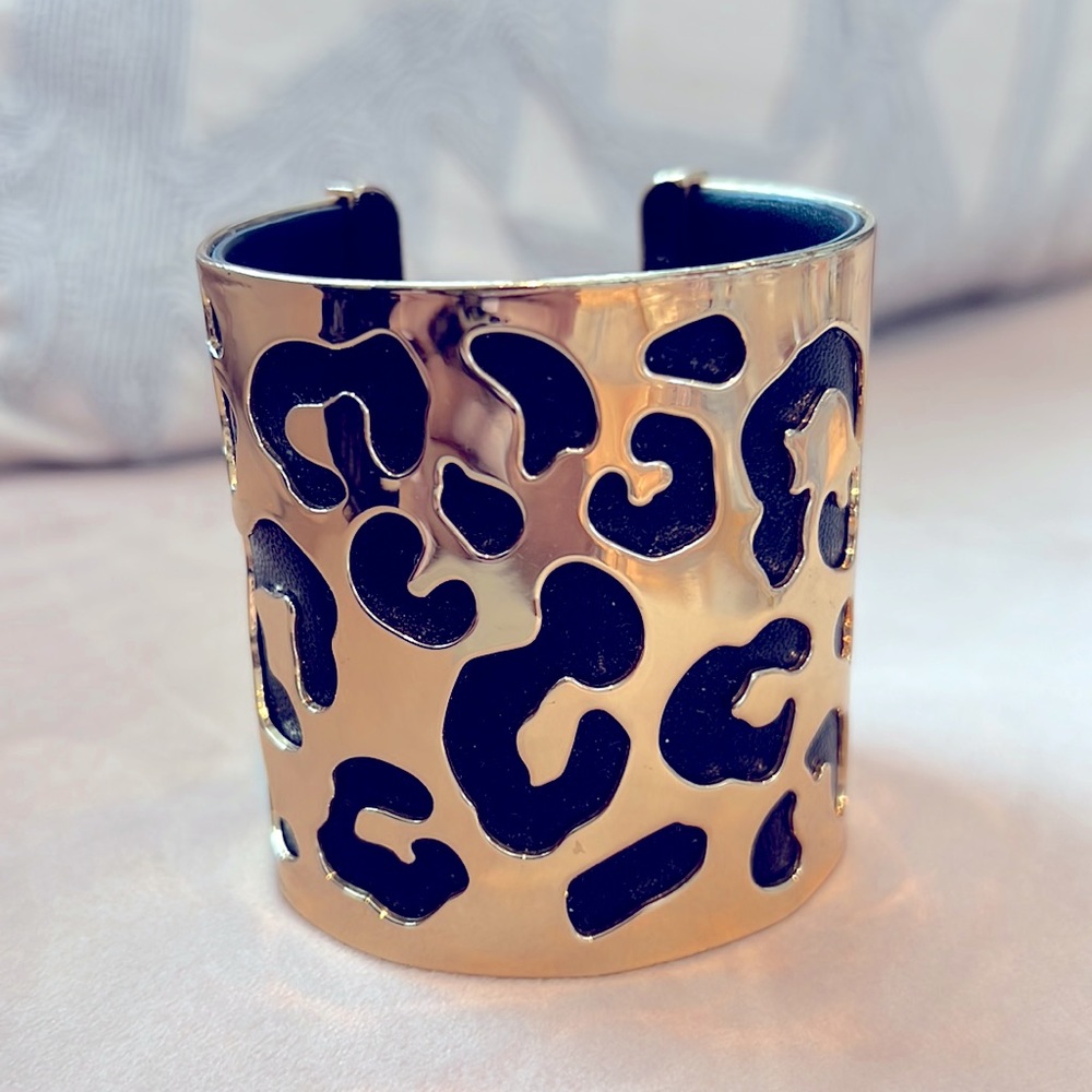 BCBG MaxAzria Leopard Cuff
